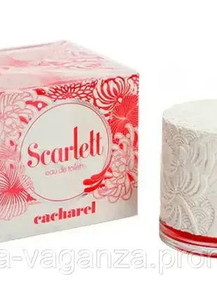 Білоквітковий аромат для жінок scarlett cacharel 50 ml