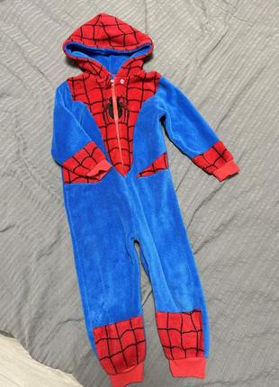 Костюм человека павука spider man кигуруми