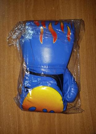 Боксерские перчатки для детей 7-10роков. 8  oz8 фото