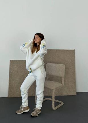 Костюм теплый,теплый костюм с колотками, костюм на флисе,флисовый костюм,женские теплые костюмы, патриотические костюмы