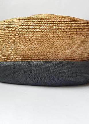Стильний жіночий капелюх, kenzo, франція, солома, 55-56.4 фото