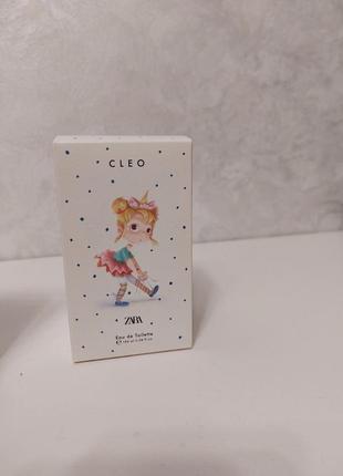 Zara cleo 100ml парфюм для девушек девчачий дезодорант