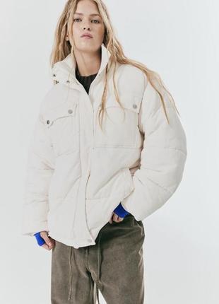 H&m куртка бомбер утеплена oversize ‼️розпродаж ‼️1 фото