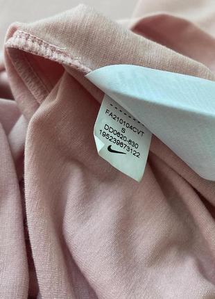 💗классный розовый спортивный лонг от nike, оригинал! по бокам небольшие разрезы5 фото