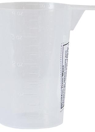Мерная чашка для разведения шампуней davis measuring 120 мл прозрачный (2100052351018)1 фото