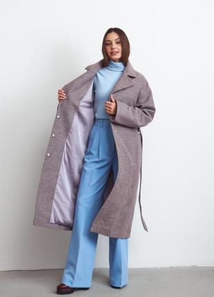 Пальто италия  шерсть шикарное качество! яркая весна  2024 новая коллекция! хит продаж!7 фото