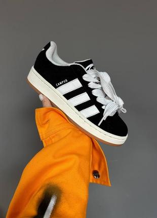 Кросівки adidas campus « black / white classic »4 фото