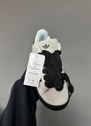 Кросівки adidas campus « grey / black sole» premium4 фото