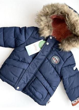 Куртка зимняя для мальчика c&a 74 р.