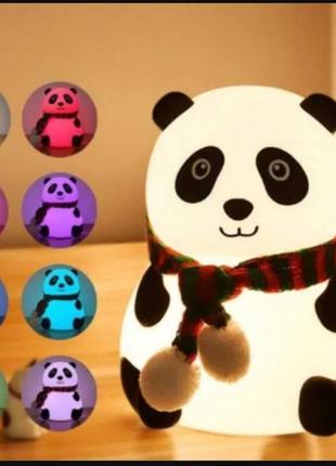 Нічник зайка панда на акумуляторі