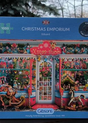 Пазлы gibsons christmas emporium 1000 элементов