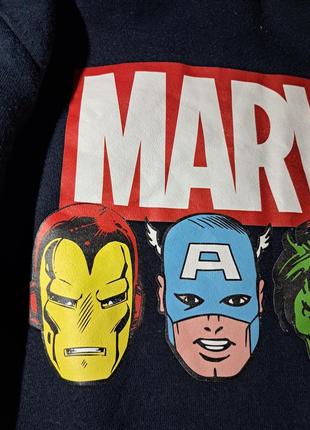 Толстовка marvel h&amp;m на возраст 8 лет 9 10 лет 134 140 см3 фото