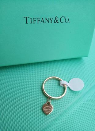 Кольцо с сердечком tiffany&co2 фото