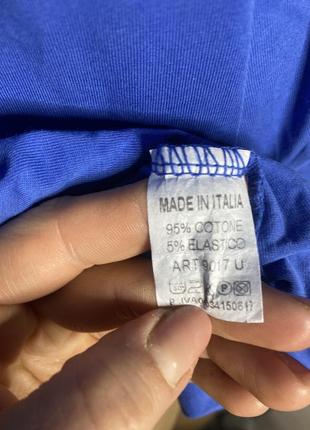 Подовжена трикотажна італійська блуза блузка туніка оверсайз італія3 фото