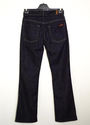 Джинси y2k прямі італійські seven for all mankind jeans vintage винтаж grange гранж high waist bootcut2 фото