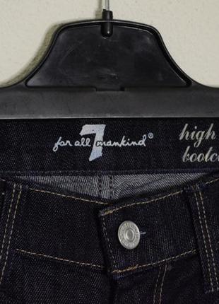 Джинси y2k прямі італійські seven for all mankind jeans vintage винтаж grange гранж high waist bootcut3 фото