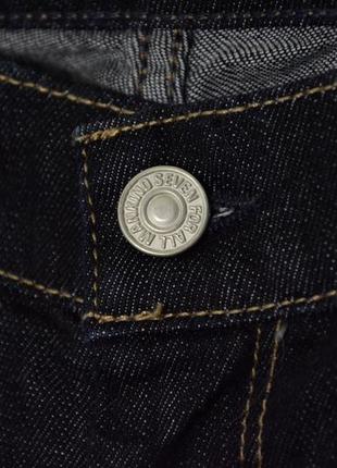 Джинси y2k прямі італійські seven for all mankind jeans vintage винтаж grange гранж high waist bootcut4 фото