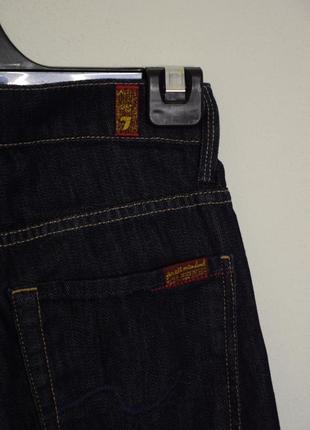 Джинси y2k прямі італійські seven for all mankind jeans vintage винтаж grange гранж high waist bootcut6 фото
