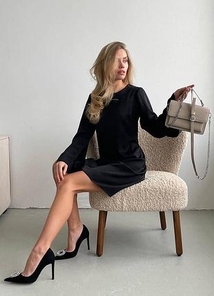 Платье из шелка армани