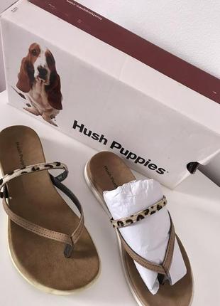 Стильные,женские,кожаные ,шлепанци hush puppies.4 фото