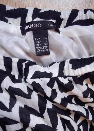 Асимметричная стильная юбка mango suit5 фото