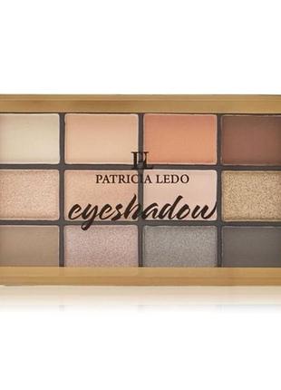 Подарочный набор косметики patricia ledo glamour палетка тени для век тушь черная для...