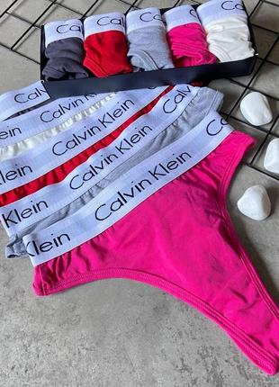 Набір трусиків calvin klein 5 шт.3 фото