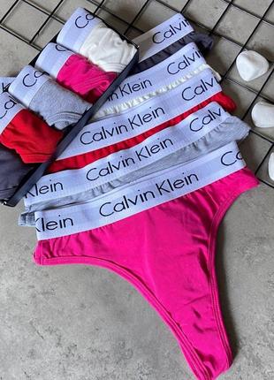 Набір трусиків calvin klein 5 шт.5 фото