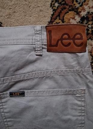 Брендовые фирменные хлопковые стрейчевые джинсы брюки lee модель brooklyn,оригинал,размер 34/32.4 фото