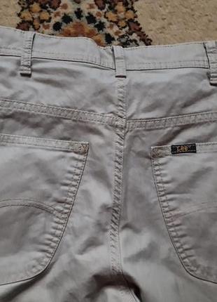 Брендовые фирменные хлопковые стрейчевые джинсы брюки lee модель brooklyn,оригинал,размер 34/32.3 фото