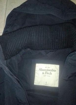 Супер куртка зимняя бренда abercombie &amp;fitch размер l (48р.).3 фото