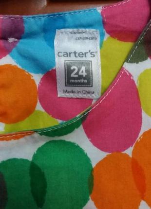 Платье плаття carter's 24 4
