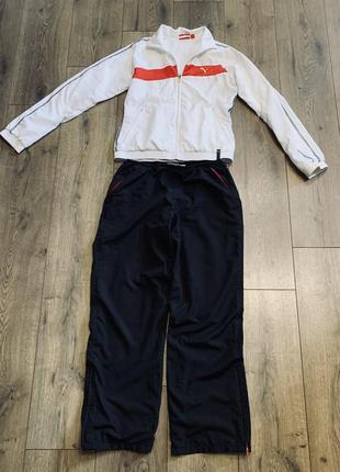 Puma  спортивный костюм classic куртка и брюки на подкладке (оригинал)4 фото