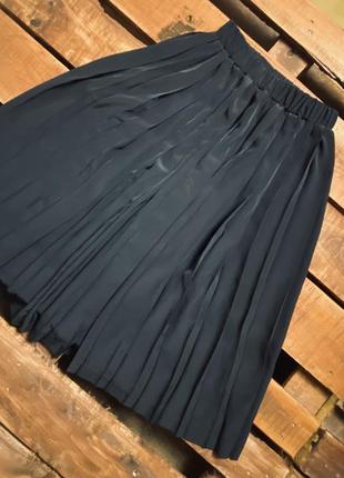 Женская юбка-миди (с-мрр оригинал синяя)