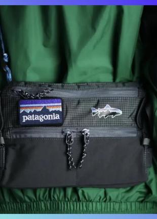 Patagonia/мессенджер с патчем патагония/барсетка мужская / патч