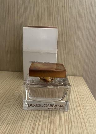 Rose the one dolce gabbana, 75 мл2 фото