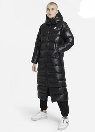 Nike thermafit city hood пуховик куртка пальто парка1 фото