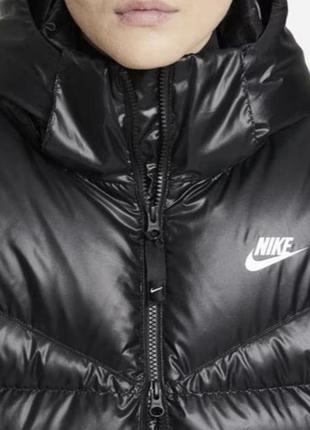 Nike thermafit city hood пуховик куртка пальто парка4 фото