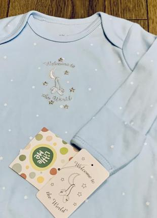 Ночная рубашка для сна для малышей от рождения их органического хлопка little me (сша)