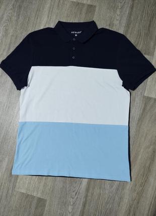 Мужская футболка / поло / primark / коттоновая футболка / мужская одежда / чоловічий одяг /
