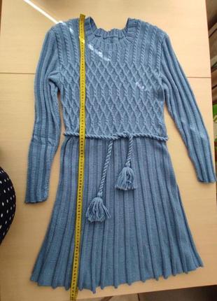 Платье вязаное (ручная работа)3 фото