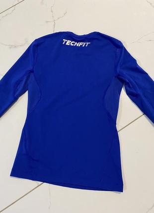 Тренировочная термо кофта adidas techfit 140 см original2 фото