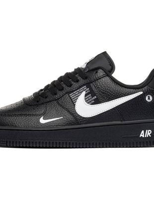 Мужские кроссовки nike air force 1’07 lv8 ultra black