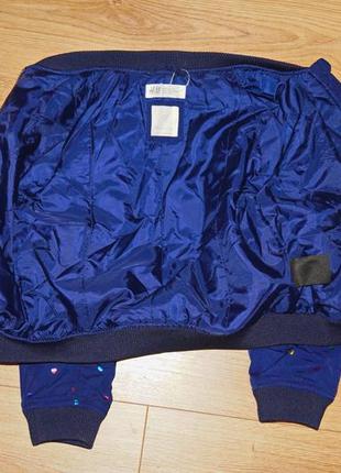 Куртка бомбер демисезонная h&m.. размер 104-1165 фото
