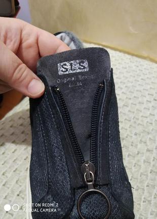 Кожаные кроссовки sls original brand est.94 made in portugal5 фото