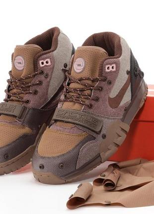 Кросiвки n1ke  air trainer 1 sp x travis scott7 фото