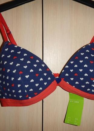Бюстгальтер без косточек hema p.75a хлопок