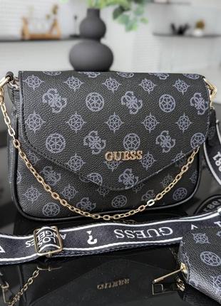 Сумка кросс боди guess 2 в 1 🔥2 фото