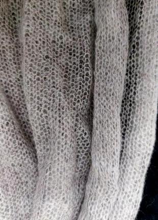 Мохеровый шарф палантин h&m /9021/