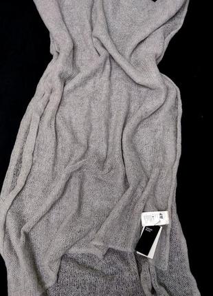 Мохеровый шарф палантин h&m /9021/